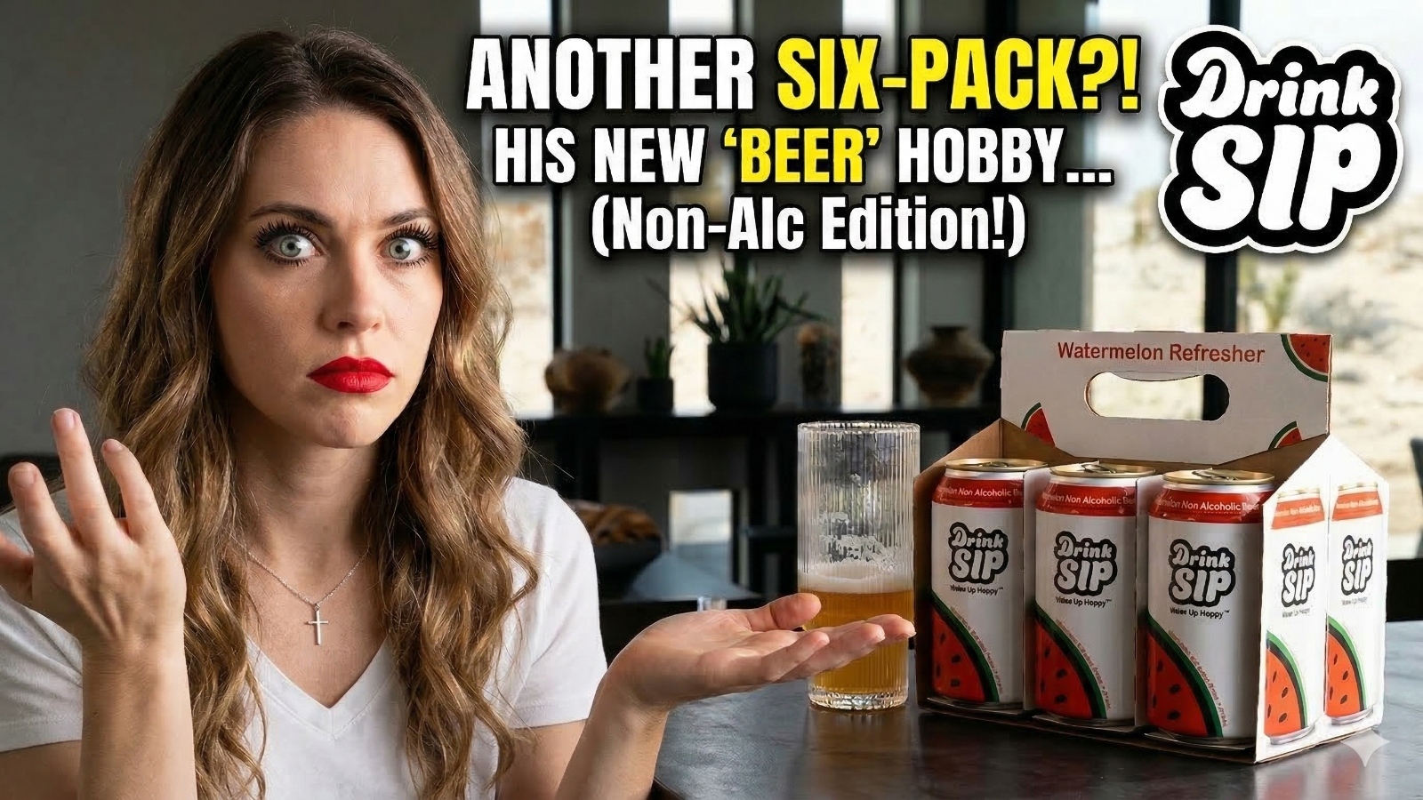 POV: Your Husband Loves Non-Alcoholic Beer