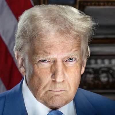 Donald John Trump headshot